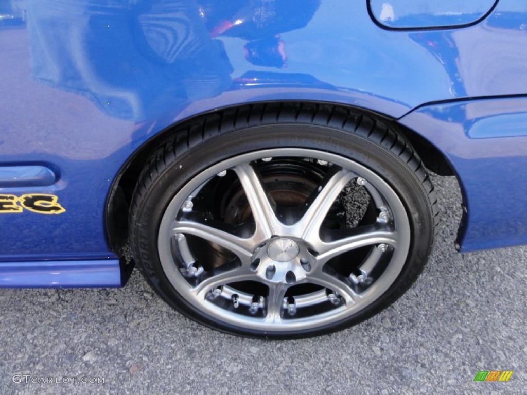 2000 Civic Si Coupe - Electron Blue Pearl / Dark Gray photo #33