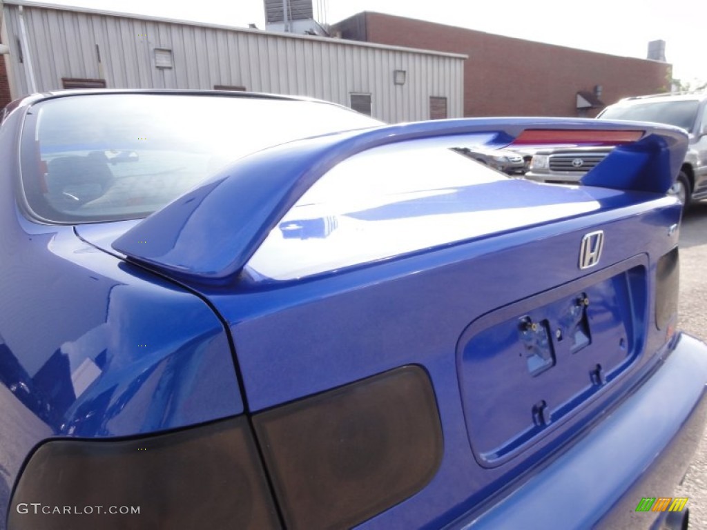 2000 Civic Si Coupe - Electron Blue Pearl / Dark Gray photo #34