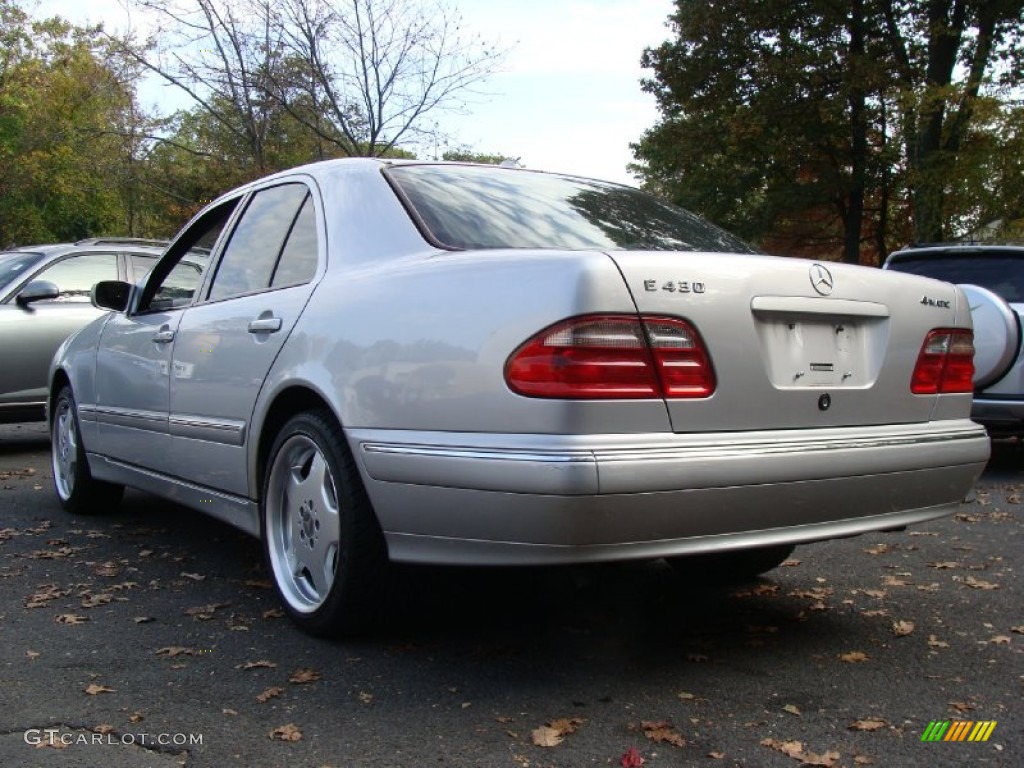 Brilliant Silver Metallic 2001 Mercedes-Benz E 430 4Matic Sedan Exterior Photo #55423326