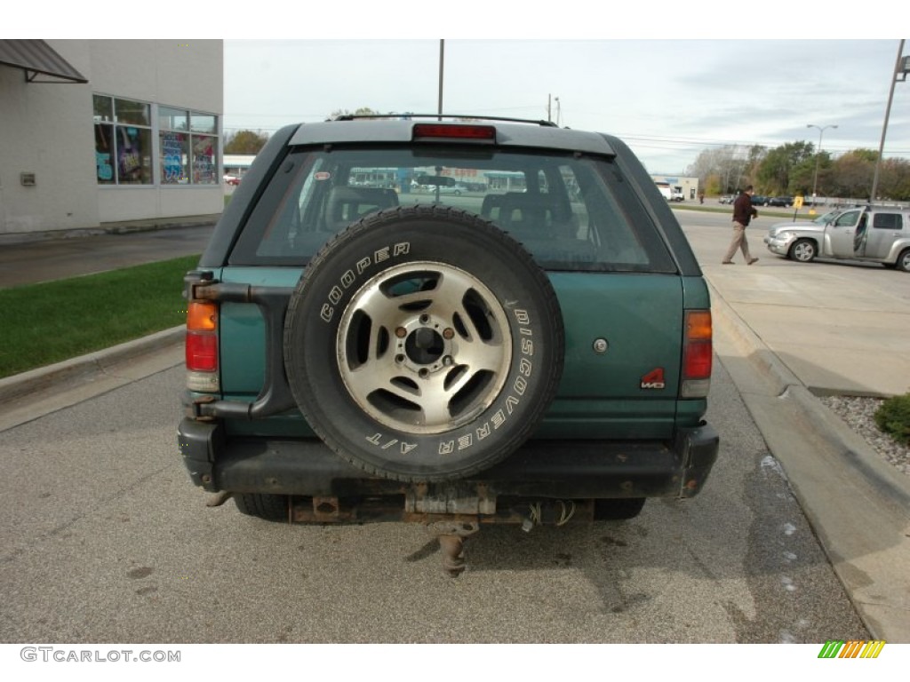 1996 Rodeo S 4x4 - Viridian Green Pearl / Gray photo #5