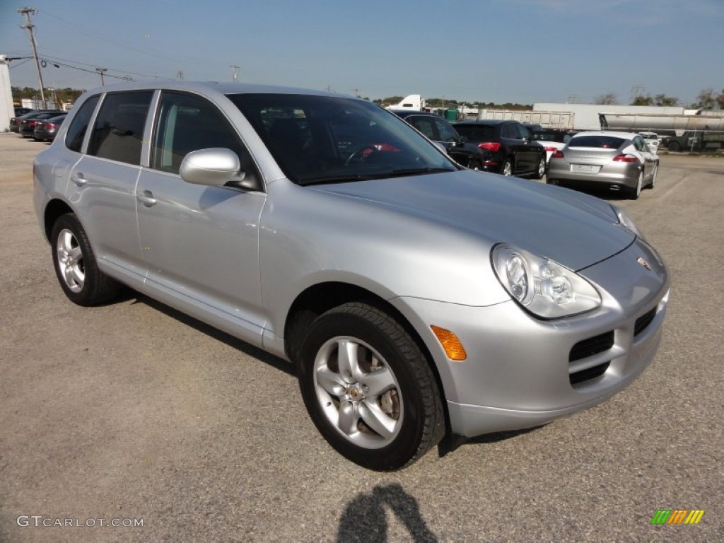 Crystal Silver Metallic 2006 Porsche Cayenne S Exterior Photo #55423746