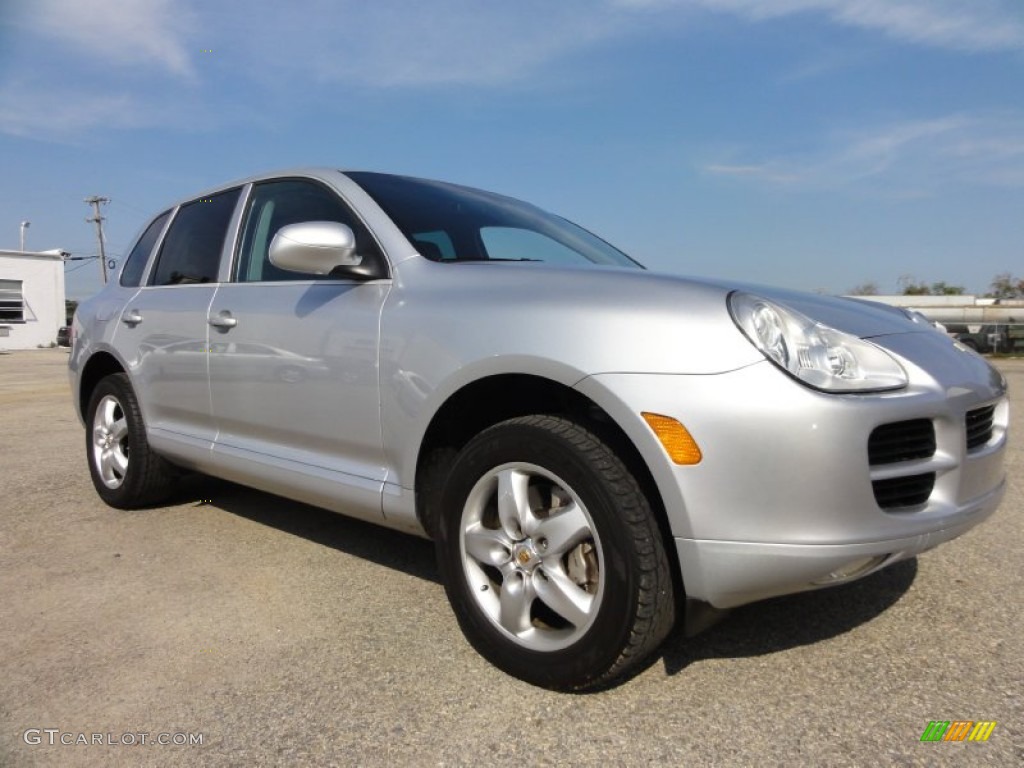 Crystal Silver Metallic 2006 Porsche Cayenne S Exterior Photo #55423755