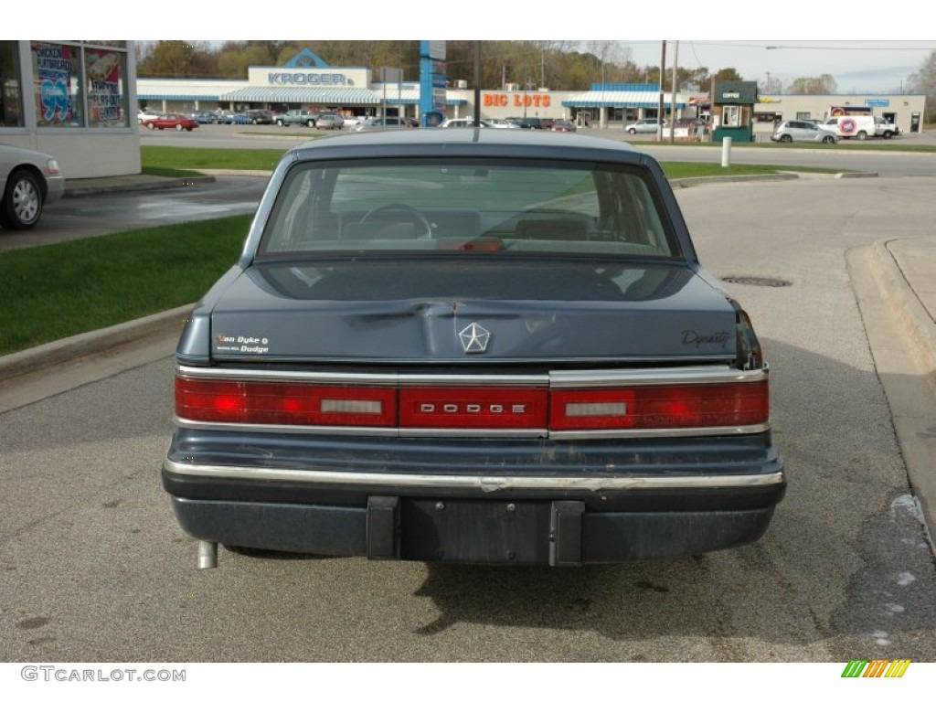 1989 Dynasty I4 -  Blue Metallic / Blue photo #4