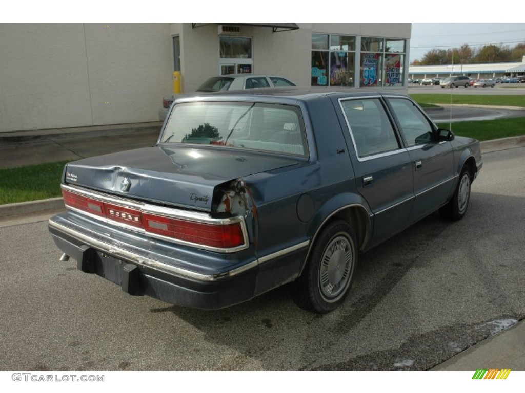1989 Dynasty I4 -  Blue Metallic / Blue photo #5
