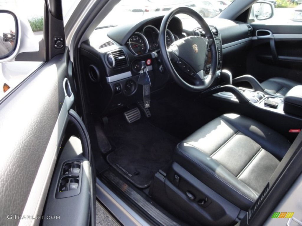 Black Interior 2006 Porsche Cayenne S Photo #55423827