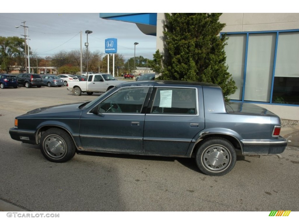 1989 Dynasty I4 -  Blue Metallic / Blue photo #7
