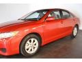 Barcelona Red Metallic - Camry LE Photo No. 6