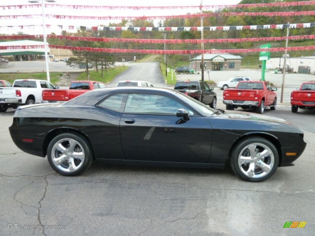 Pitch Black 2012 Dodge Challenger R/T Exterior Photo #55424613