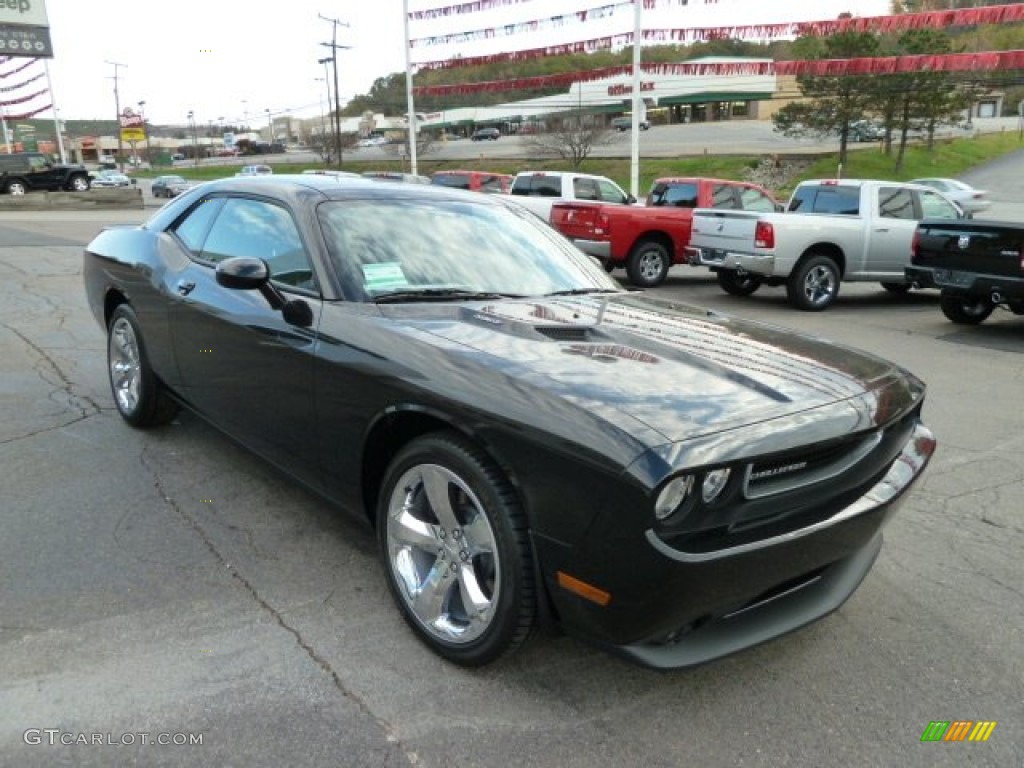 Pitch Black 2012 Dodge Challenger R/T Exterior Photo #55424621