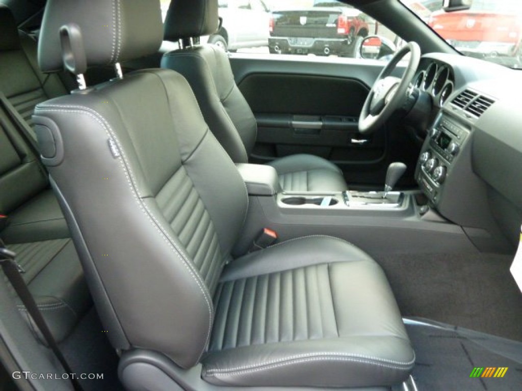 Dark Slate Gray Interior 2012 Dodge Challenger R/T Photo #55424673
