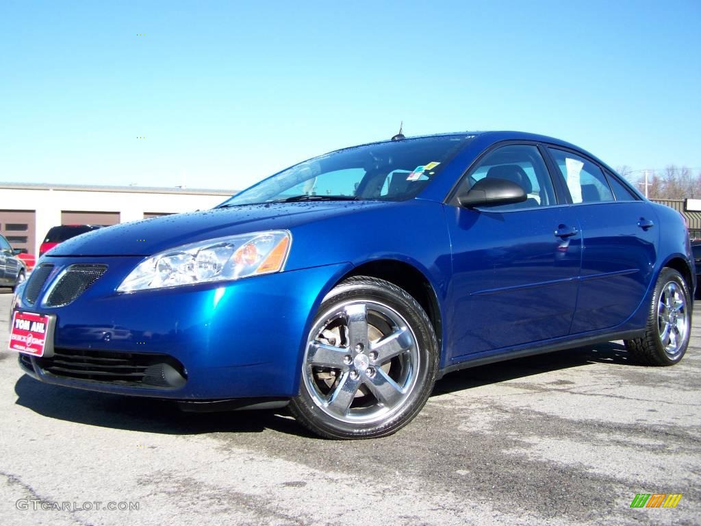 Electric Blue Metallic Pontiac G6