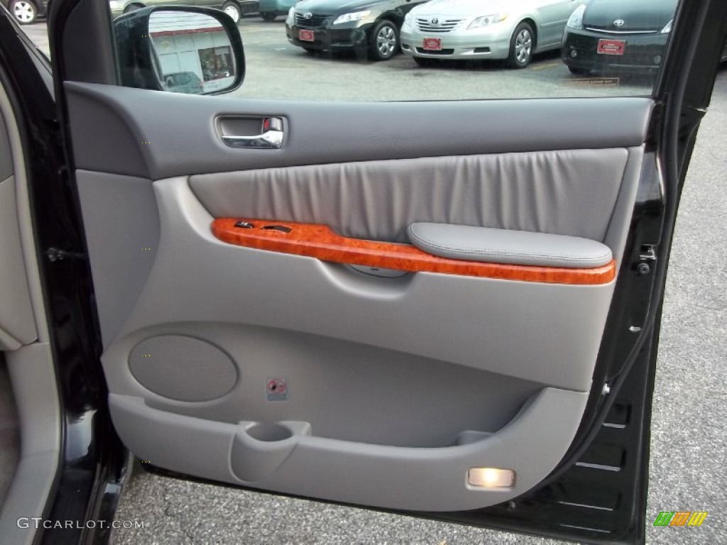 2009 Toyota Sienna XLE Stone Door Panel Photo #55425921