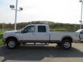 2012 White Platinum Metallic Tri-Coat Ford F350 Super Duty King Ranch Crew Cab 4x4  photo #8