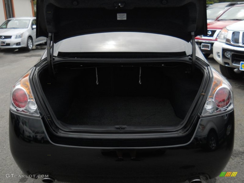 2009 Altima 2.5 S - Super Black / Charcoal photo #6