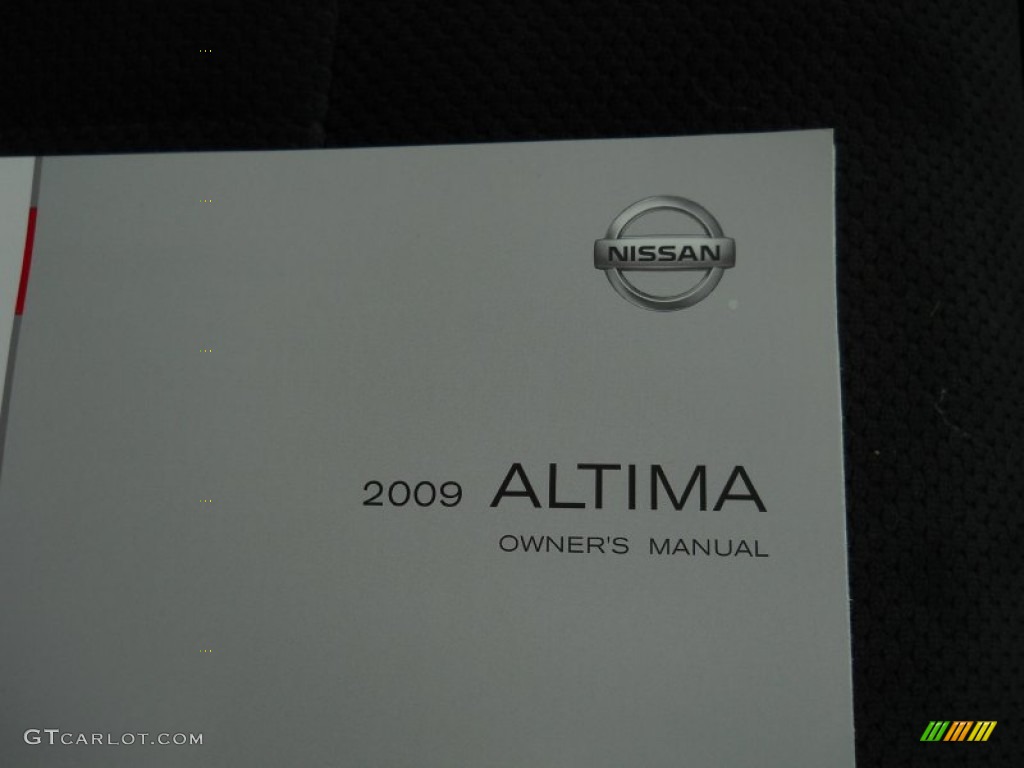 2009 Altima 2.5 S - Super Black / Charcoal photo #20