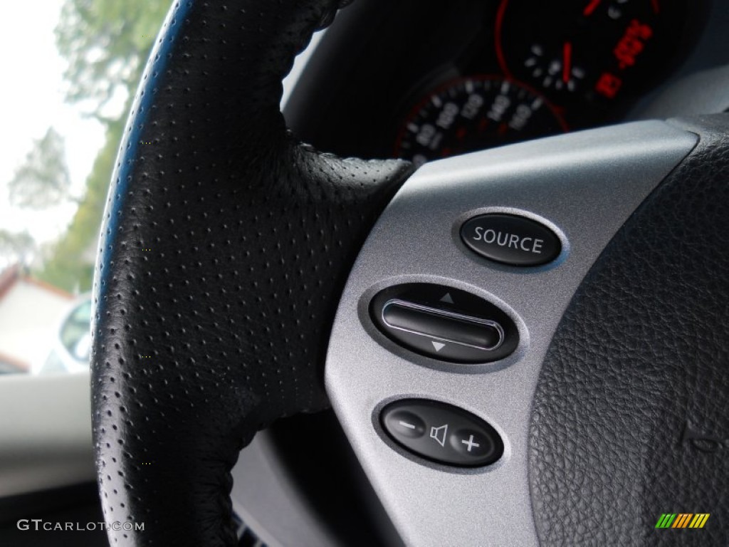 2009 Altima 2.5 S - Super Black / Charcoal photo #25