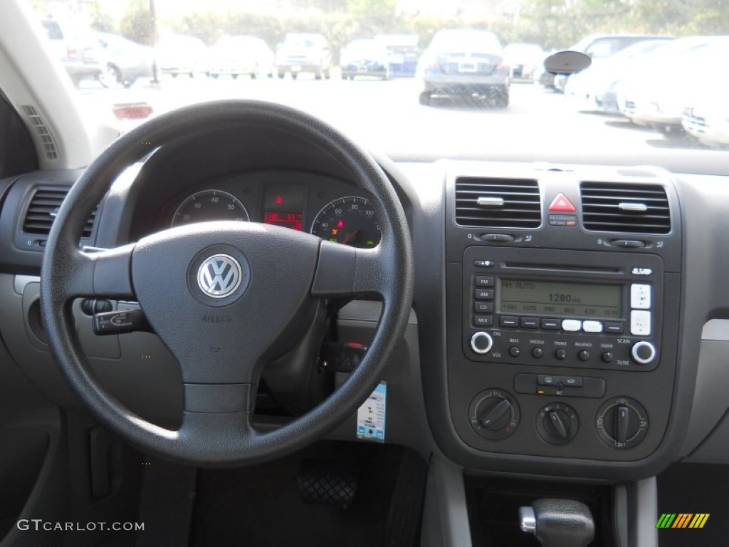 2006 Volkswagen Jetta 2.5 Sedan Grey Dashboard Photo #55426338