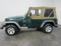 2001 Forest Green Jeep Wrangler Sport 4x4  photo #3