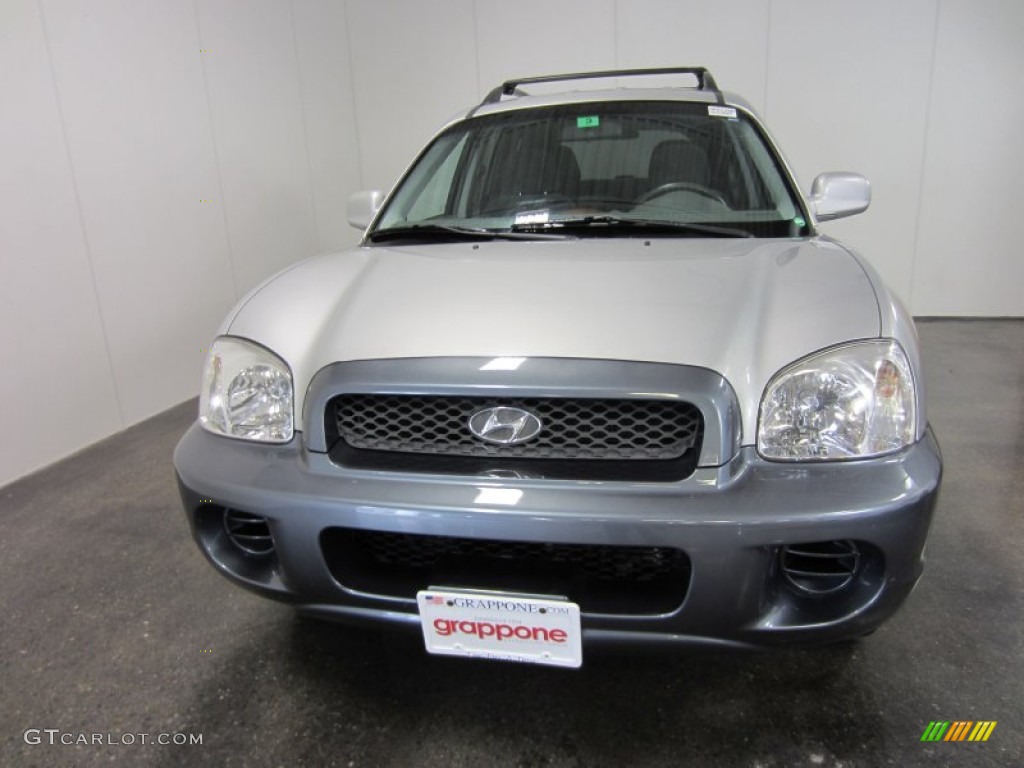 2004 Santa Fe  - Pewter / Gray photo #2