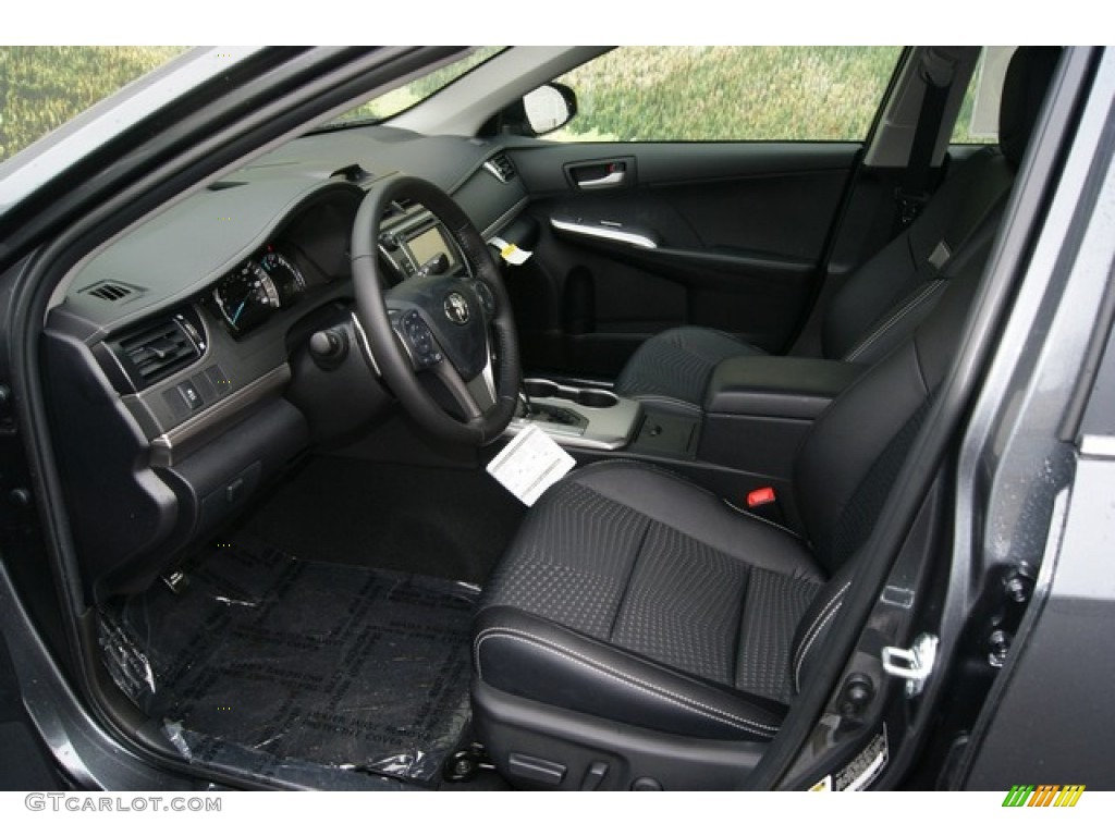 Black Interior 2012 Toyota Camry Se V6 Photo 55427550