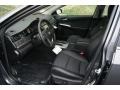 Black 2012 Toyota Camry SE V6 Interior Color