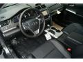 Black 2012 Toyota Camry SE V6 Interior Color