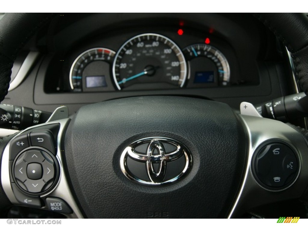 2012 Camry SE V6 - Magnetic Gray Metallic / Black photo #14