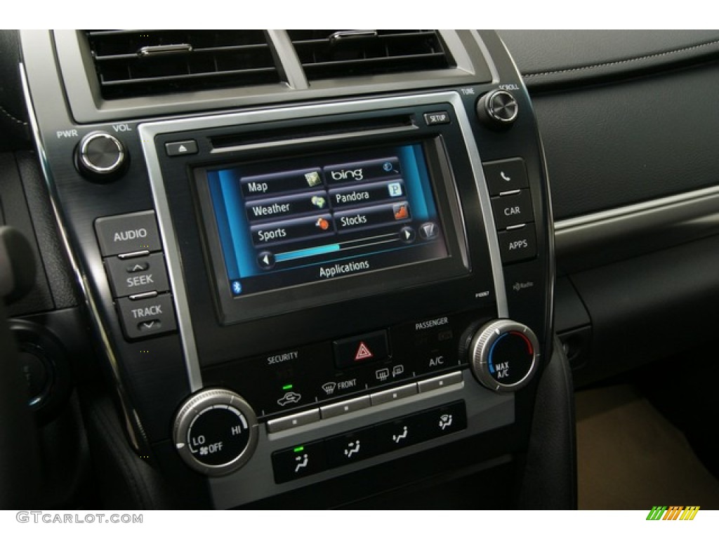 2012 Camry SE V6 - Magnetic Gray Metallic / Black photo #15