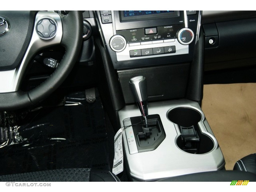 2012 Camry SE V6 - Magnetic Gray Metallic / Black photo #16