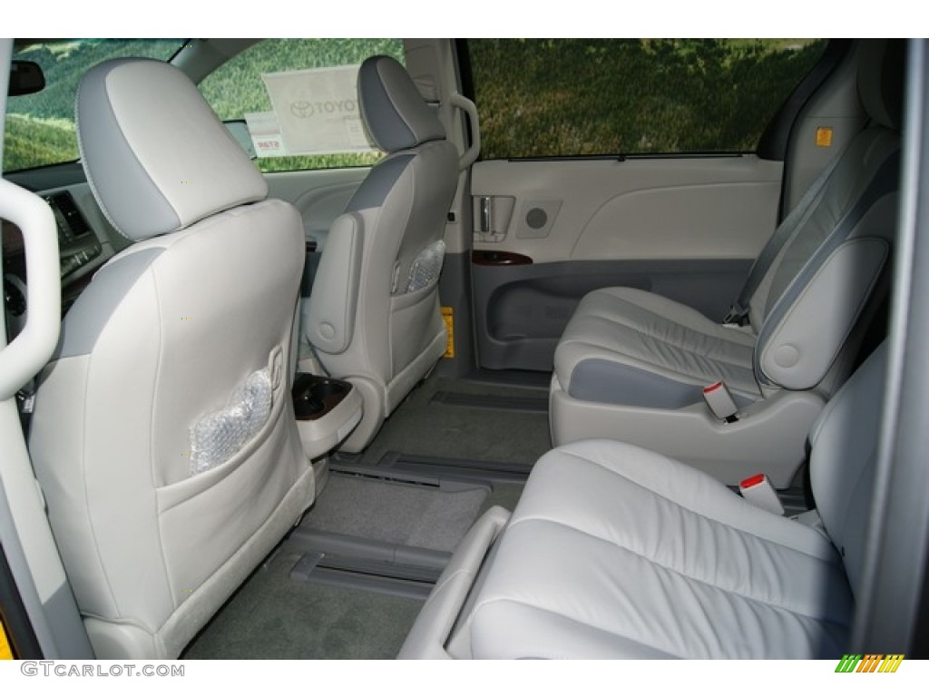 Light Gray Interior 2012 Toyota Sienna Limited AWD Photo #55427727