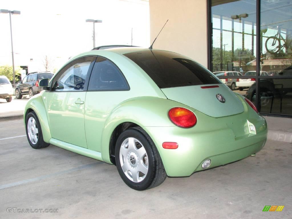 2000 New Beetle GLS TDI Coupe - Green / Cream photo #5