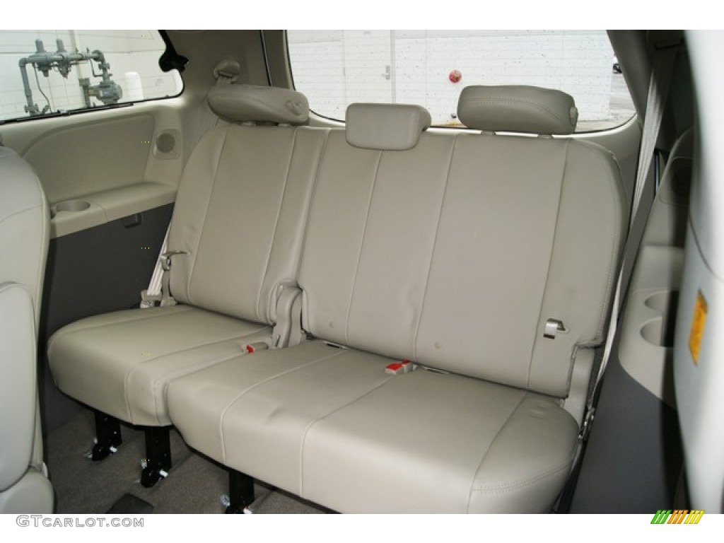 Bisque Interior 2012 Toyota Sienna XLE AWD Photo #55427935
