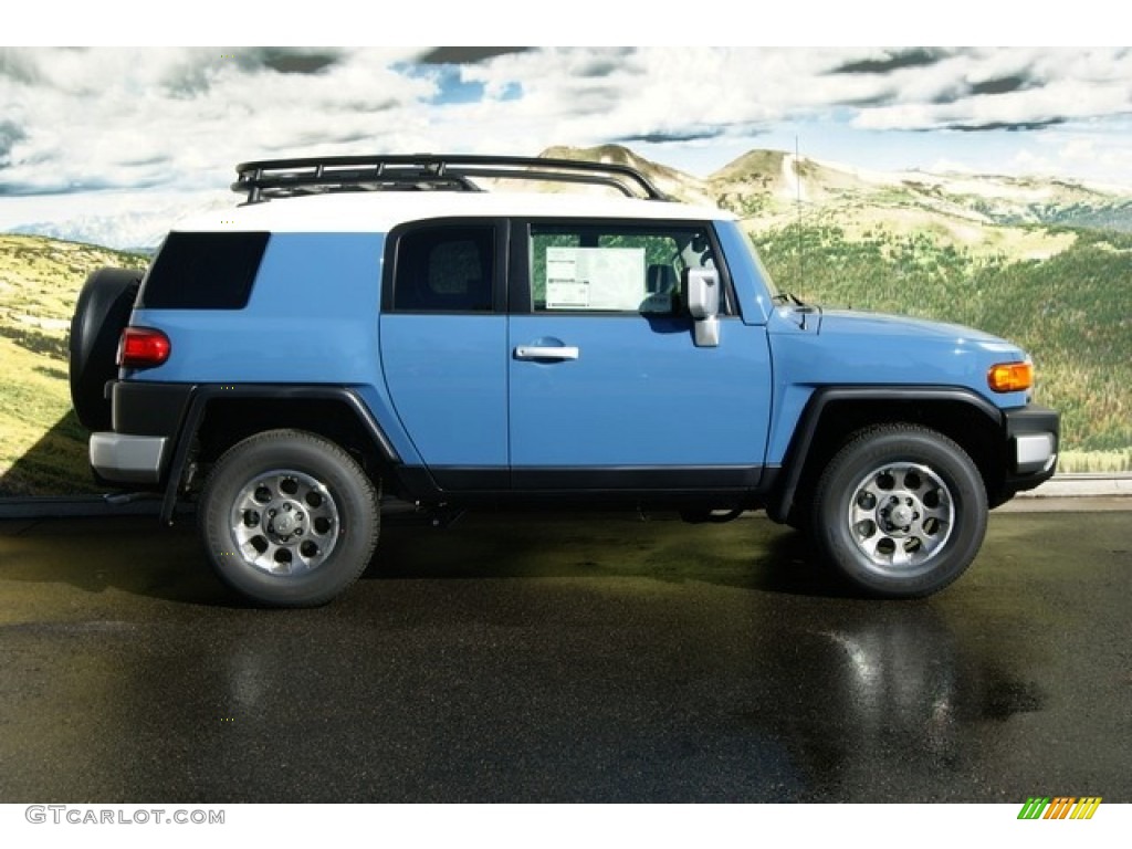 Cavalry Blue 2012 Toyota FJ Cruiser 4WD Exterior Photo #55428015