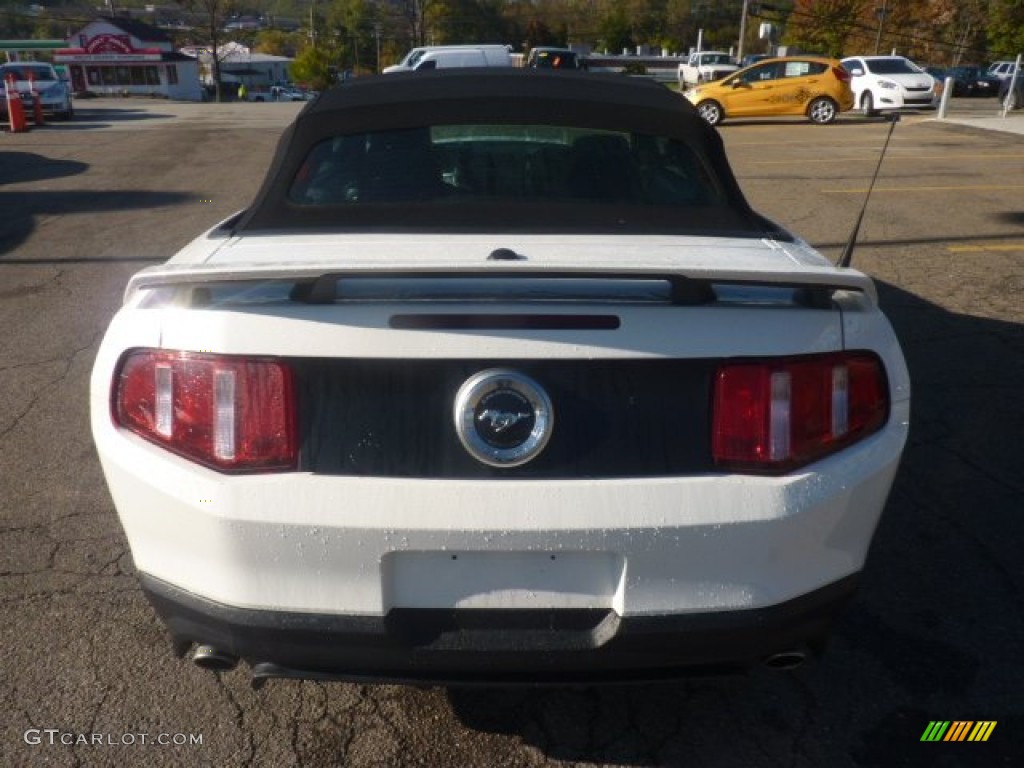 2011 Mustang GT/CS California Special Convertible - Performance White / CS Charcoal Black/Carbon photo #3
