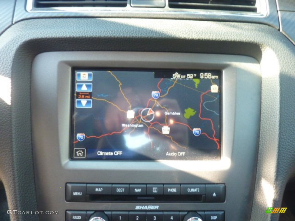 2011 Ford Mustang GT/CS California Special Convertible Navigation Photo #55428147