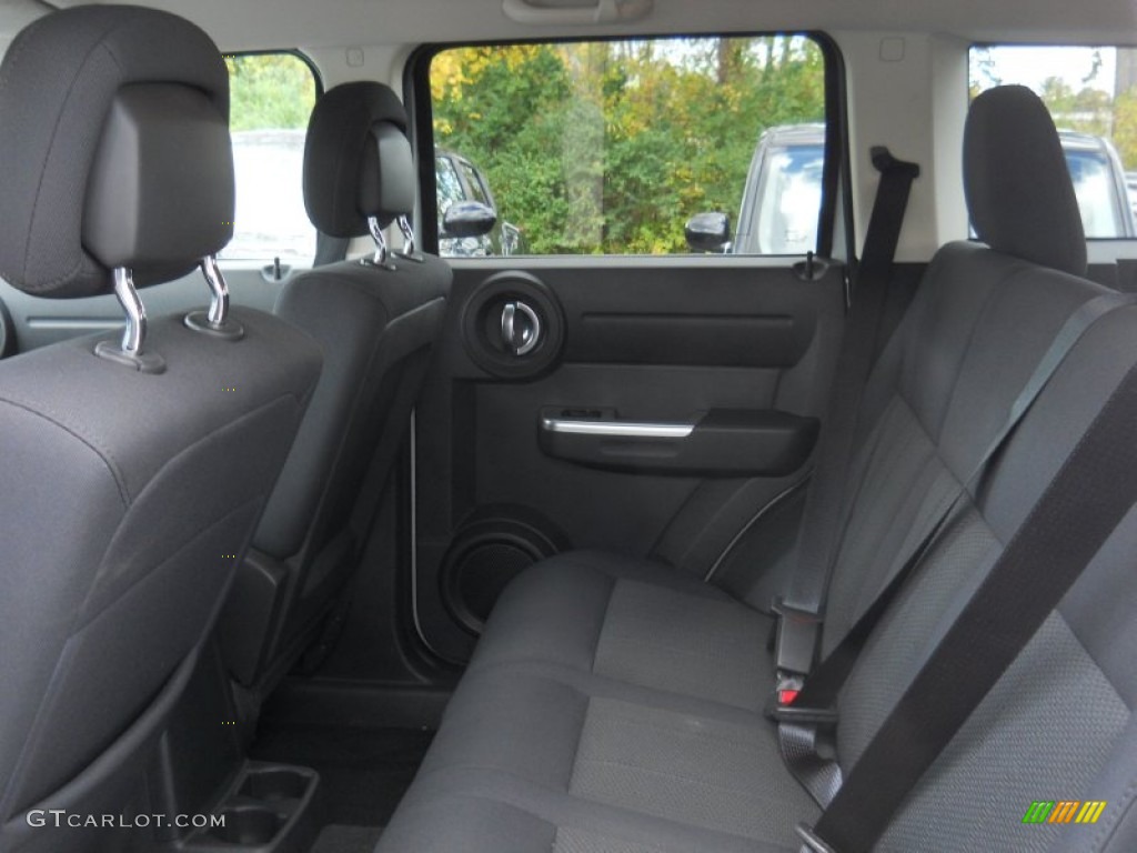 Dark Slate Gray Interior 2011 Dodge Nitro Heat 4x4 Photo #55428189
