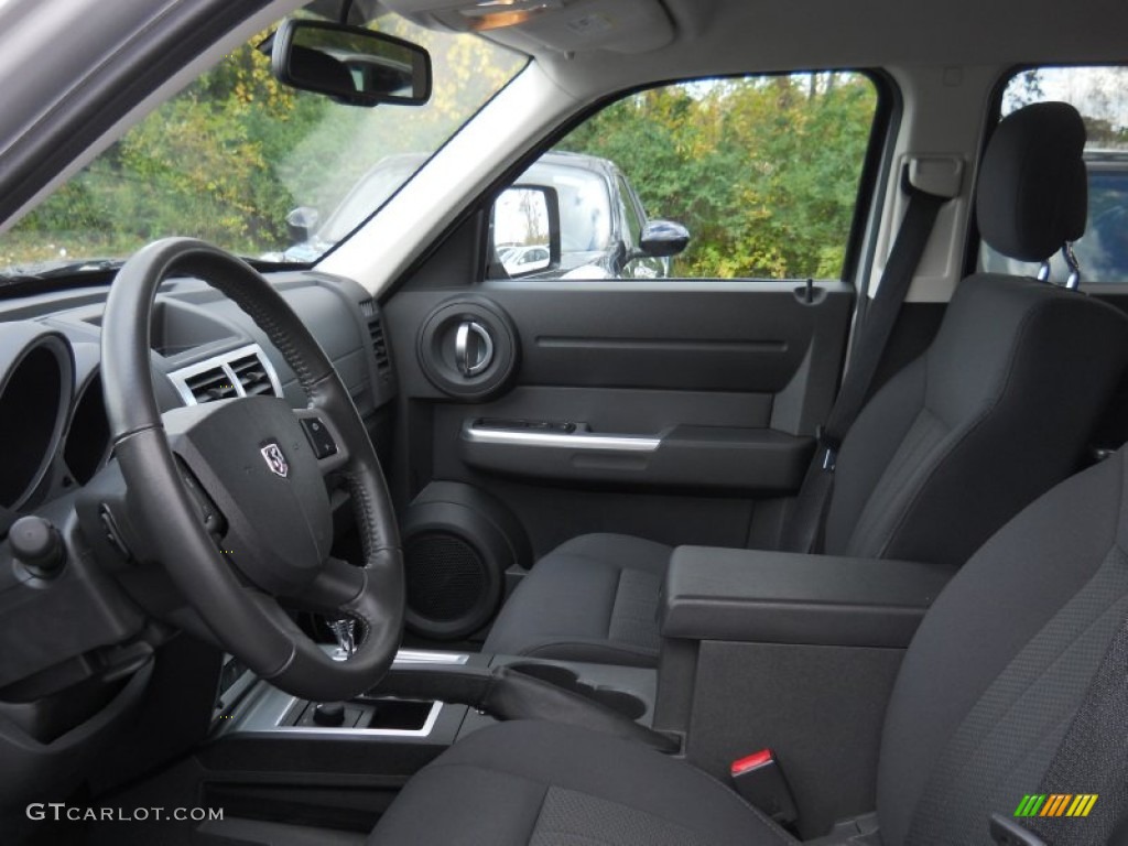 Dark Slate Gray Interior 2011 Dodge Nitro Heat 4x4 Photo #55428198