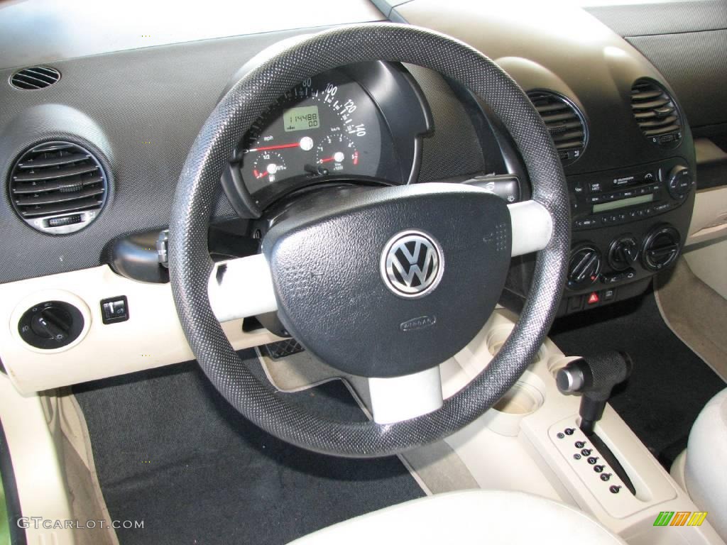 2000 New Beetle GLS TDI Coupe - Green / Cream photo #15