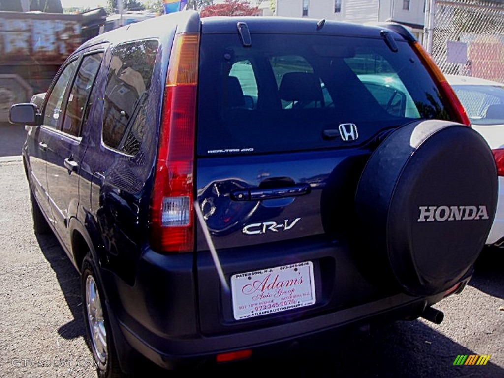2004 CR-V EX 4WD - Eternal Blue Pearl / Black photo #3