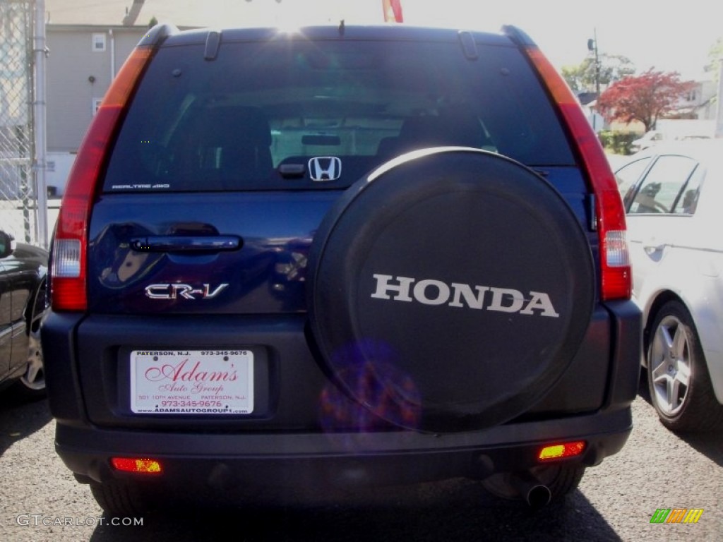 2004 CR-V EX 4WD - Eternal Blue Pearl / Black photo #5