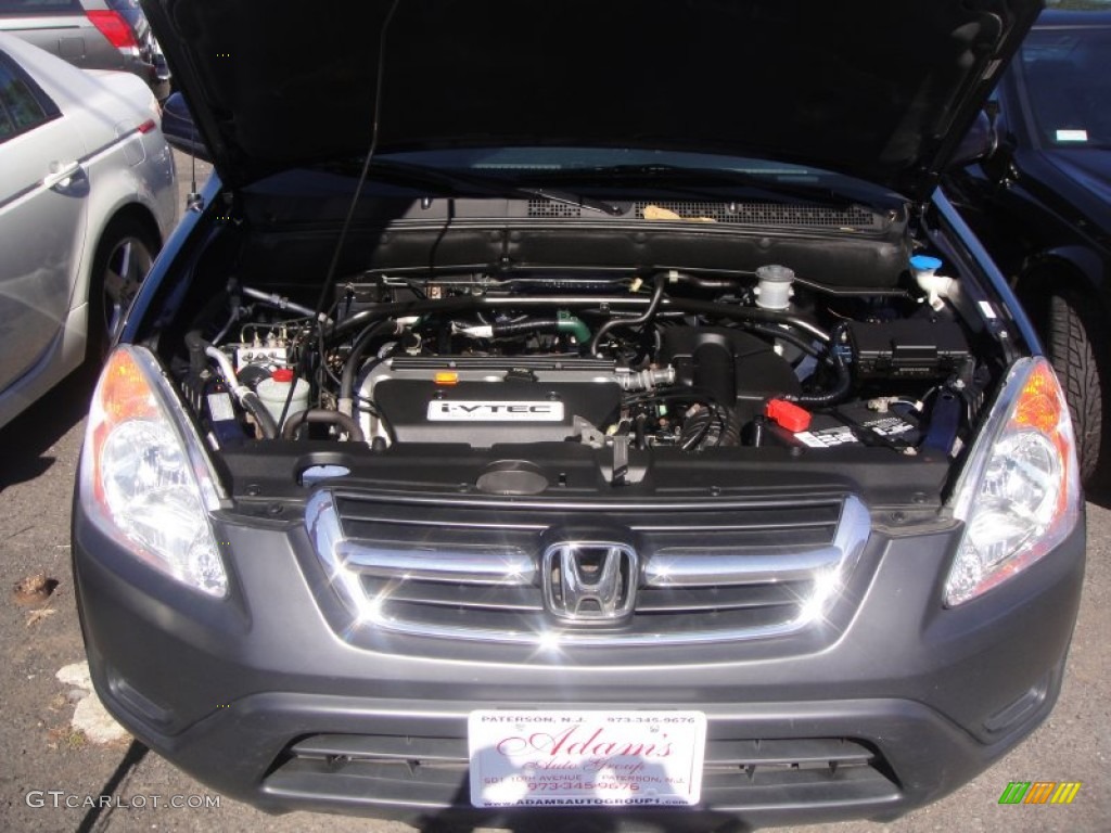 2004 CR-V EX 4WD - Eternal Blue Pearl / Black photo #7