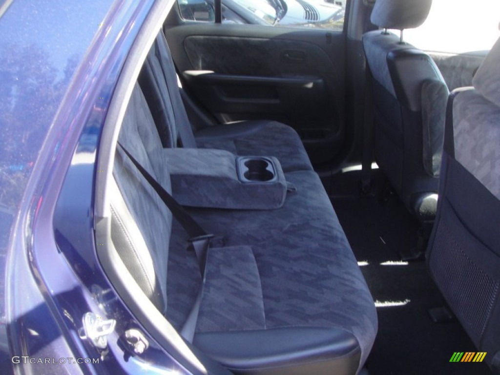2004 CR-V EX 4WD - Eternal Blue Pearl / Black photo #10