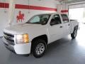 2010 Summit White Chevrolet Silverado 1500 LT Crew Cab  photo #1