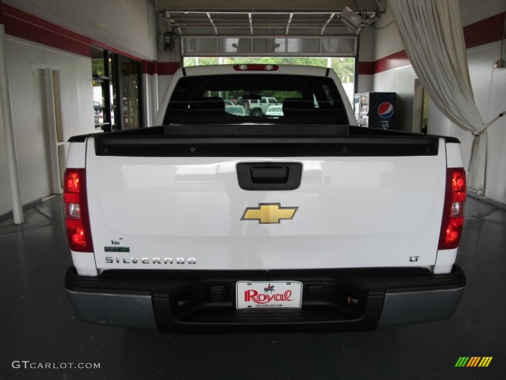 2010 Silverado 1500 LT Crew Cab - Summit White / Ebony photo #3