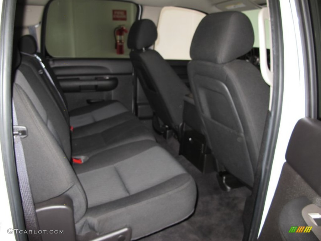 2010 Silverado 1500 LT Crew Cab - Summit White / Ebony photo #8