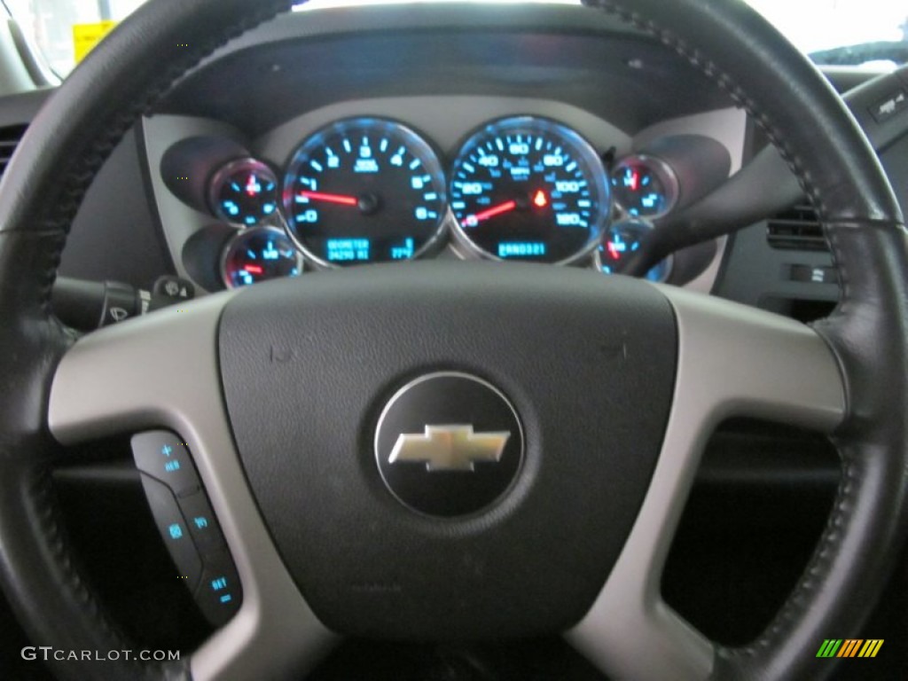 2010 Silverado 1500 LT Crew Cab - Summit White / Ebony photo #14