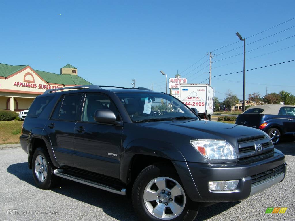 2004 4Runner Limited - Galactic Gray Mica / Stone photo #7