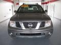 2008 Storm Grey Nissan Frontier LE Crew Cab  photo #6