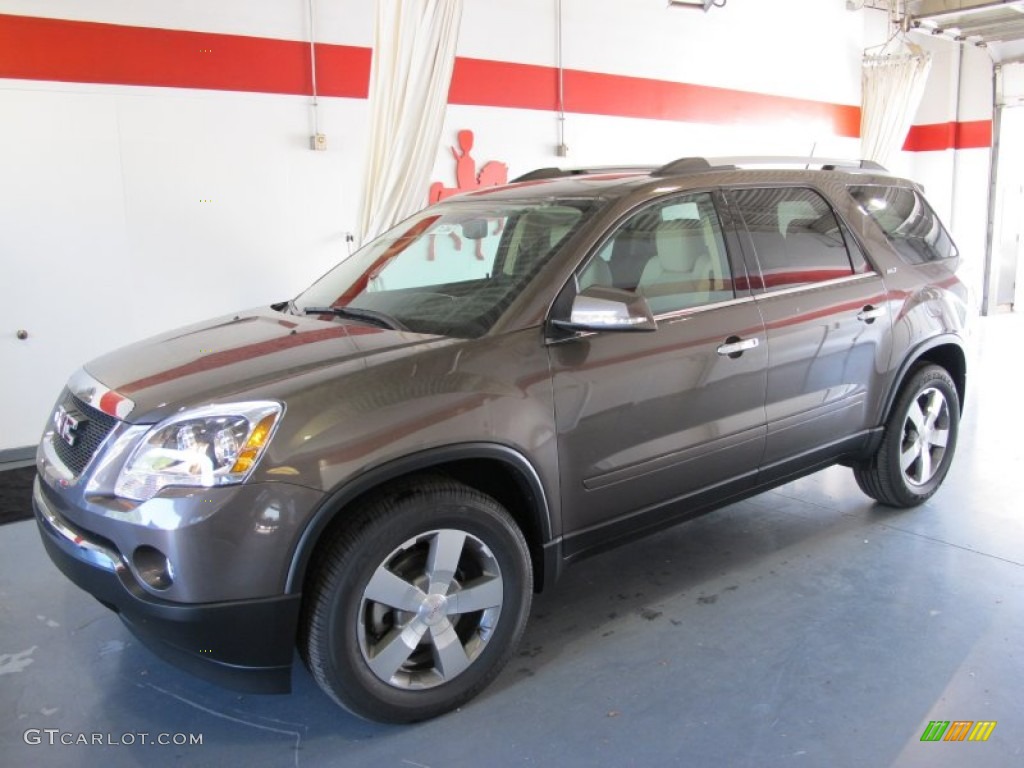 2012 Acadia SLT - Medium Brown Metallic / Cashmere photo #1