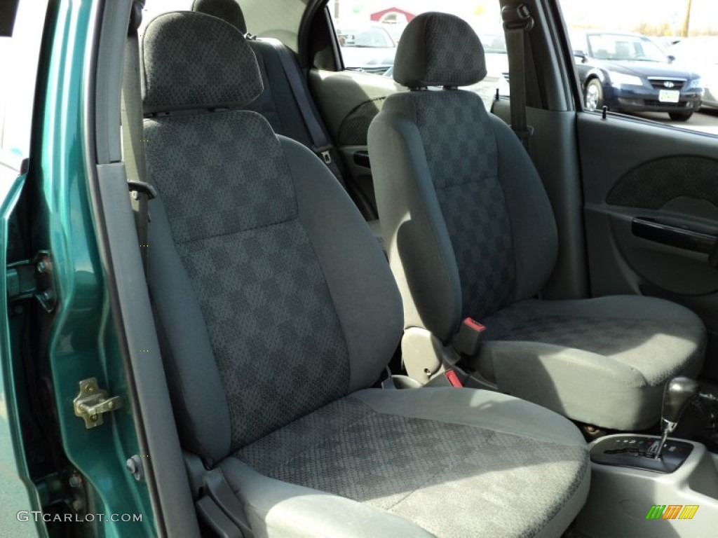 2004 Aveo Special Value Sedan - Modern Green / Gray photo #25